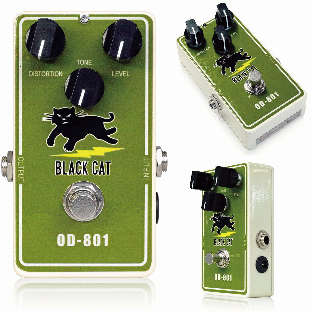 Black Catカスタムショップ制作のジャパニーズファズペダル!OD Black Catカスタムショップ制作のジャパニーズファズペダル!OD