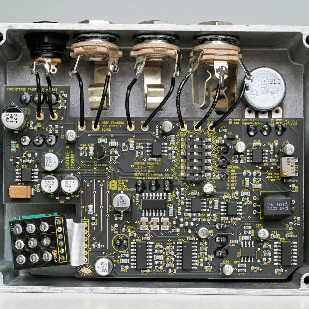 極上のリングモジュレーターなら!Fairfield Circuitry Randy's 極上のリングモジュレーターなら!Fairfield Circuitry Randy's