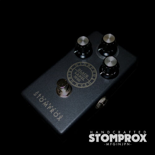 STOMPROX OVER DRIVE -BLACK LABEL for Bass- /ベース用オーバードライブ STOMPROX OVER DRIVE -BLACK LABEL for Bass- /ベース用オーバードライブ
