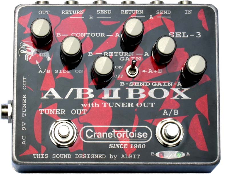 Cranetortoise (クレイントータス）A/B BOX WITH TUNER OUT AB MIX SW SEL-3