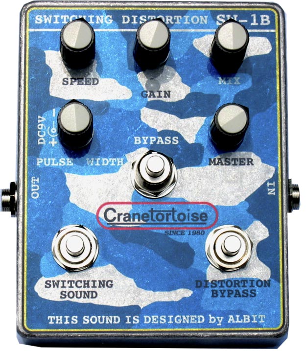 Cranetortoise (クレイントータス）SWITCHING DISTORTION FOR BASS SW-1B