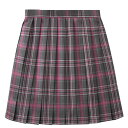 ロコネイル スカート パープル チェック ROCONAILS【レディース 女の子 女子 学生服 制服 学校 女子高生 制服スカート ニシキ スクールスカート 学生服スカート スクール プリーツ プリーツスカート 学生スカート チェックスカート スクール用品 チェック柄 学生用品】