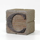 アルファベットブロック C 幅75mm×奥行60mm×高さ75mm アルファベットレンガ 4532126506068