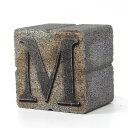 アルファベットブロック M 幅75mm×奥行60mm×高さ75mm アルファベットレンガ 4532126506167