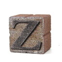 アルファベットブロック Z 幅75mm×奥行60mm×高さ75mm アルファベットレンガ 4532126506297