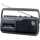 パナソニック ラジオカセットレコーダー RX-M45-H【グレー】