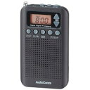 オーム電機 (OHM) AudioComm DSPポケットラジオ ブラック RAD-P350N-K