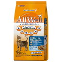 AllWell10歳以上の腎臓の健康維持用フィッシュ味挽き小魚とささみフリーズドライパウダー入り750g