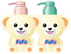 ファーファシャンプーボトル ブルー/ピンク+ウルトラファーファ　ベリーベリームスク　サンプル【3,150円以上送料無料】柔軟剤容器としてもお使い頂けます。