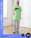 トップス・チュニック 大きいサイズ レディース ニッセン nissen L LL 2L 3L 4L 5L 6L 8L 10L 綿100%プリントチュニック