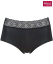 ワコール ショーツ サニタリー レディース Wing Wacoal ウイング コン/ブラック M/L ニッセン nissen