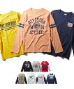Tシャツ カットソー キッズ プリント 男の子 子供服 ジュニア服 トップス イエロー ロゴ ~杢グレー レイヤード風 身長140/150/160cm ニッセン