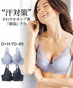 ブラジャー (D70-F85) さわやか肌側綿たっぷり レーシー フルカップ ブラジャー ニッセン nissen 春夏秋 汗対策 綿混 春夏 コットン