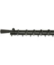 カーテンレール(シンシュクカーテンポールフレスコ2DBR3M/W) ニトリ 【送料有料・玄関先迄納品】