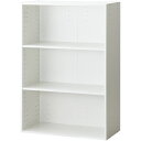 カラーボックス(カラボ ワイド3段 WH) ニトリ 【送料有料・玄関先迄