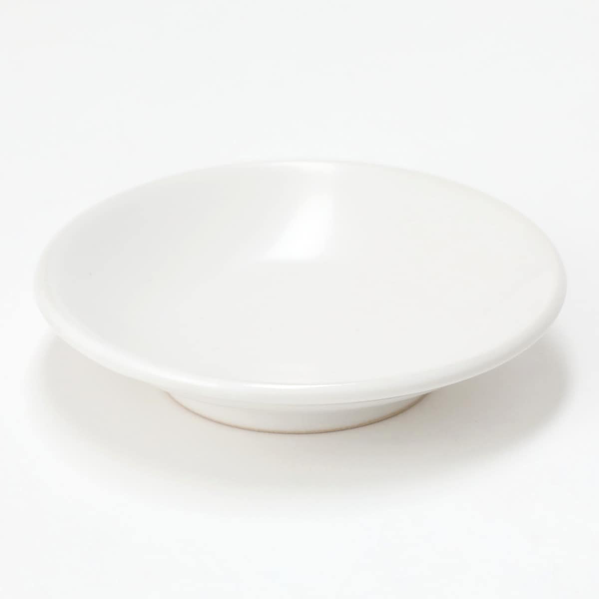 超軽量豆皿　カル：エクレ　ホワイト(9cm)