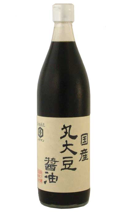 国産丸大豆醤油 [泉万]　900ml×6本