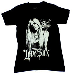 【<strong>AVRIL</strong> <strong>LAVIGNE</strong>】アヴリル ラヴィーン「LOVE SUX」<strong>Tシャツ</strong>