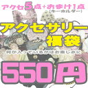 中身はおまかせ!!NA-500アクセサリー5点+1点おまけ付き お楽しみ福袋/お得/詰め合わせ/パック/雑貨/セット/ファッション/小物