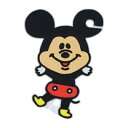 〇◎ Disney コードロール 「ミッキー/ラフスケッチ」 d11-513350◎〇