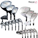 ゴルフ レディースセット ゴルフクラブセット マックスキャット MAXCAT フレックス L 女性用 ヘッドカバー付き 10本セット 初心者セット