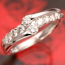 輝き保証！Ptダイヤリング［0.5ct］＜カラーF,G　グレードVS〜SI1＞*婚約指輪（エンゲージリング）としても人気です！*