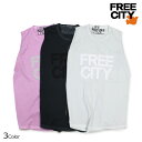 FREE CITY フリーシティ タンクトップ メンズ レディース FCTSLT029P Ron Herman ロンハーマン ハンドメイド