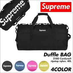 Supreme バッグ シュプリーム ボストンバッグ ダッフルバッグ メンズ レディース 40L 210D CORDURA RIPSTOP NYLON DUFFLE BAG