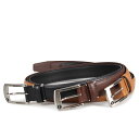 RENOMA LEATHER BELT レノマ ベルト レザーベルト メンズ 本革 ブラック ブラウン ダーク ブラウン 黒 RE-205082