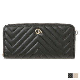 【最大1000円OFFクーポン配布中】 CECIL McBEE QUILT WALLET <strong>セシルマクビー</strong> 財布 <strong>長財布</strong> レディース ラウンドファスナー キルト ブラック ベージュ 黒 CM122092