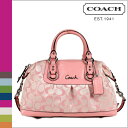 コーチ COACH F15443 2way ミニボストンバッグ [ピンク] アシュレイ シグネチャーバッグ正規アウトレット/OUTLET/シグネチャー/送料無料/USA FACTORY/通販/新品【mens_0803w】