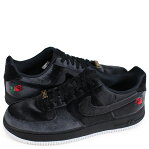 ナイキ NIKE エアフォース1 スニーカー メンズ AIR FORCE 1 07 QS VELVET ブラック AH8462-003