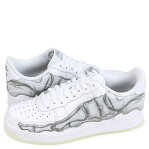 ナイキ NIKE エアフォース1 スニーカー メンズ AIR FORCE 1 SKELETON QS ホワイト BQ7541-100