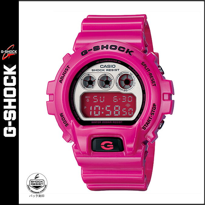 カシオ/CASIO G-SHOCK 腕時計 [Crazy Colors DW-6900CS-4JF] ピンク [男女兼用] グッズ 時計 クレイジーカラーズ WATCH PINK [あす楽/正規]◆】