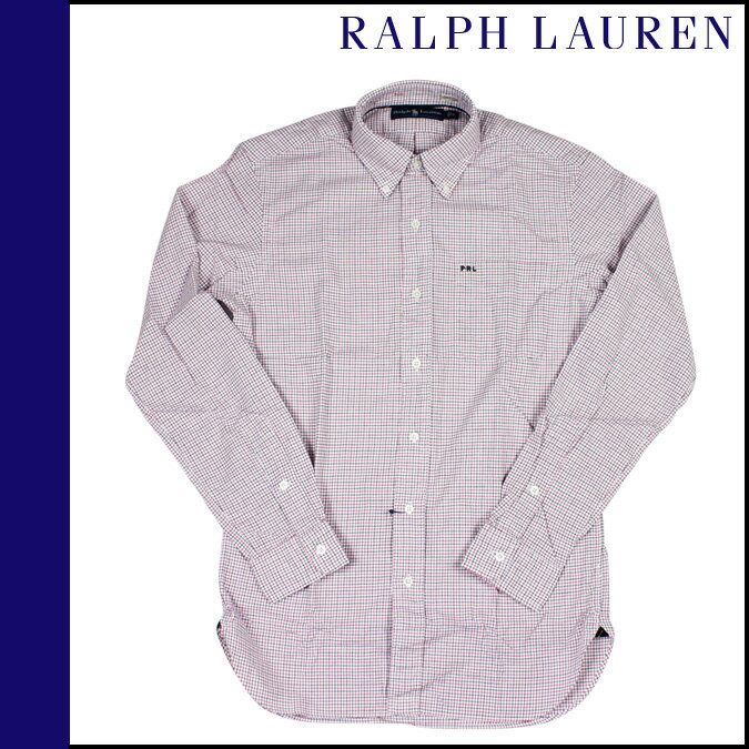 ラルフローレン / RALPH LAUREN ボタンダウンシャツ [GINGHAM BLOCK ZDB] ピンク コットン/メンズ ギンガム チェック ヴィンテージ [あす楽/正規]