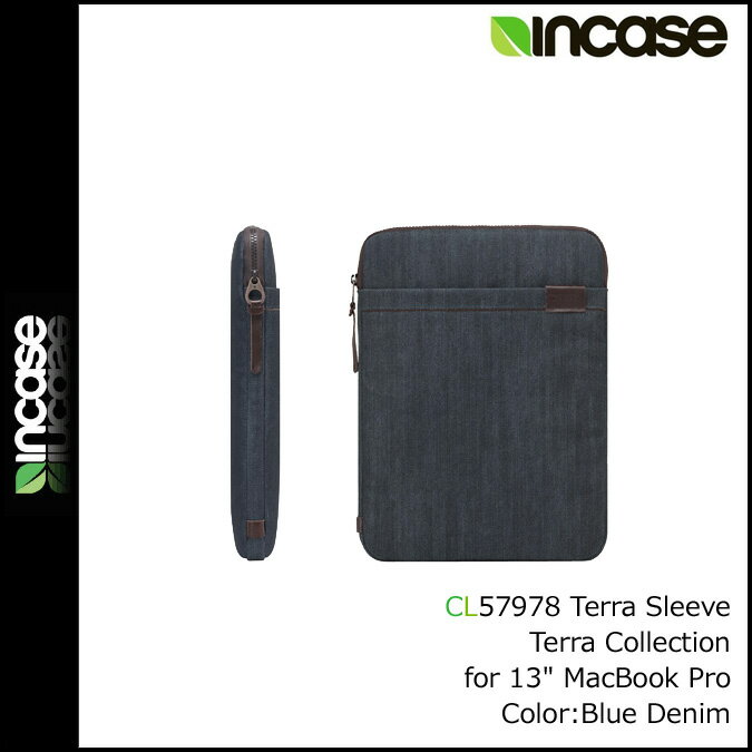 インケース/INCASE/ テラ コレクション PCケース [ブルーデニム] CL57978/13インチMacBook対応/PC CASE Terra/男女兼用 [あす楽/正規]