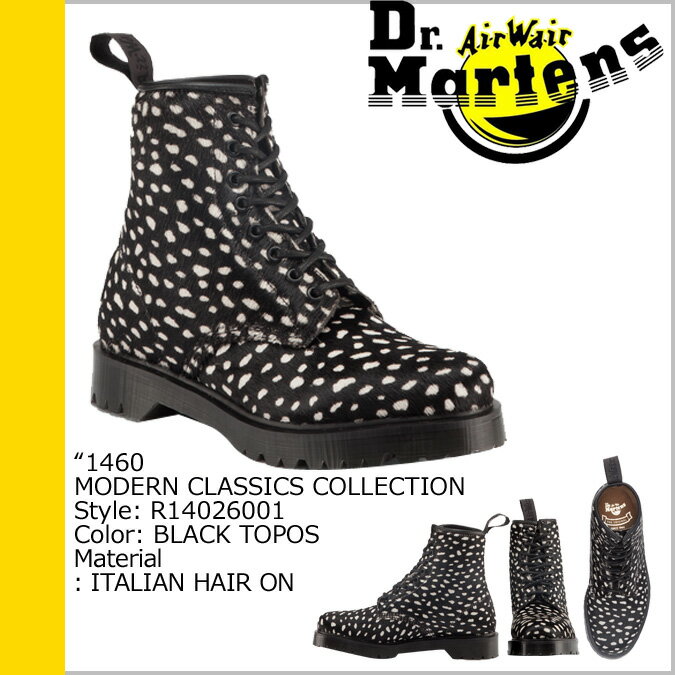 ドクターマーチン/Dr.Martens/ 8ホール ブーツ [ブラック] R14026001/1460/男女兼用 [8/6 追加入荷][正規]【☆S】【◆】【■】