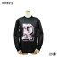 JOYRICH ジョイリッチ Tシャツ 長袖 ティーシャツ メッシュ カットソー 2カラー SUNSET WALLFLOWER RED MESH TEE メンズ レディース