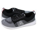 le coq sportif LA AIRE FRANCE KNIT STYLE ルコック スポルティフ スニーカー LA エ-ル フランスニット スタイル レディース ブラック QL3LJC01BK