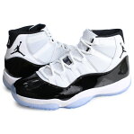 ナイキ NIKE エアジョーダン11 コンコルド スニーカー メンズ AIR JORDAN 11 RETRO CONCORD ホワイト 378037-100
