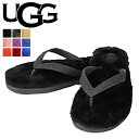 UGG アグ フラッフィー ビーチサンダル ビーサン ムートン WOMENS FLUFFIE 1684 1007582 シープスキン レディース