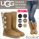 アグ UGG ブーツ ムートンブーツ ベイリーボタン トリプレット 2 レディース 1873 1016227 WOMENS BAILEY BUTTON TRIPLET II 正規品