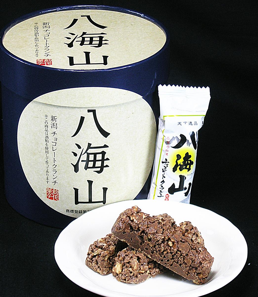 八海山　チョコレートクランチ【新潟 お土産 日本酒 酒粕】...:noguchis:10000205