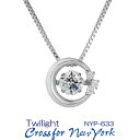 クロスフォーダンシングストーン キュービックジルコニアネックレス クロスフォーニューヨーク/Crossfor New York Twilight NYP-633 正規販売店 ラッピング無料 送料無料 新品・未使用