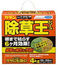 【あす楽】カダン除草王 オールキラー粒剤 4kg フマキラー