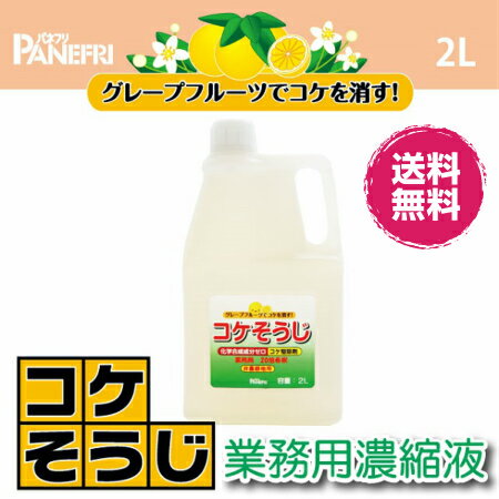 【送料無料】パネフリ工業　コケ駆除・退治・コケ除草剤　コケそうじ業務用濃縮液 2L (20…...:nonoyamashoji:10000409