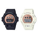 【海外モデル】カシオ G-SHOCK ペアウォッチ 腕時計 Gショック ジーショック Sシリーズ ブラック ホワイト メンズ レディース おそろい とけい GMD-S6900MC-1GMD-S6900MC-7 ブランド 男女 カップル ペアセット 誕生日 お祝い クリスマス プレゼント ギフト お洒落