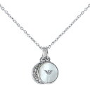 エンポリオアルマーニ ジュエリー ファッション アクセサリー NECKLACE ネックレス ペンダント チャーム シルバー シェル/クリスタルパヴェ ステンレス EGS2156040 男性 女性 ブランド 小物 誕生日 お祝い プレゼント ギフト