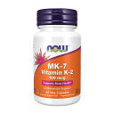 【Now Foods公式販売店】 MK-7 ビタミンK-2 100mcg 60粒 ベジカプセル ビタミンK ナウフーズ【Now Foods】 MK-7 Vitamin K-2 100 60 Veg Capsules