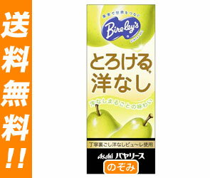 【送料無料・2ケースセット】アサヒ バヤリース とろける洋なし250ml紙パック×24本入×（2ケース）【RCPmara1207】